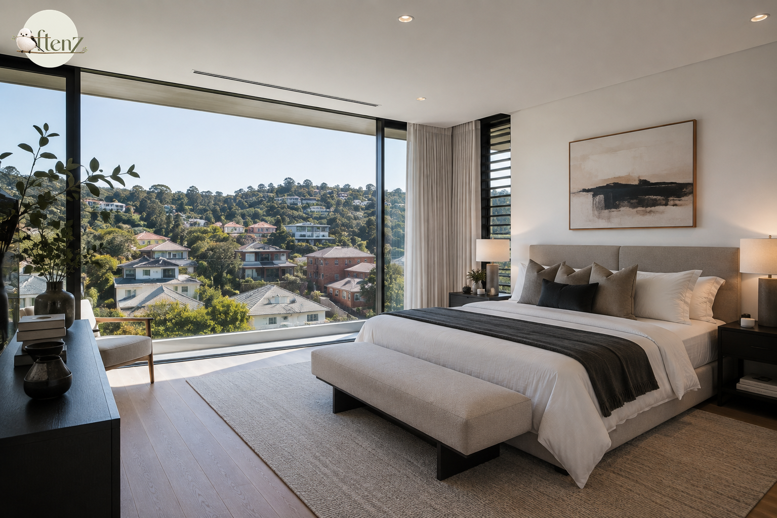 Bedroom cleaning example